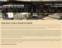 Tablet Screenshot of emporiostands.com.br